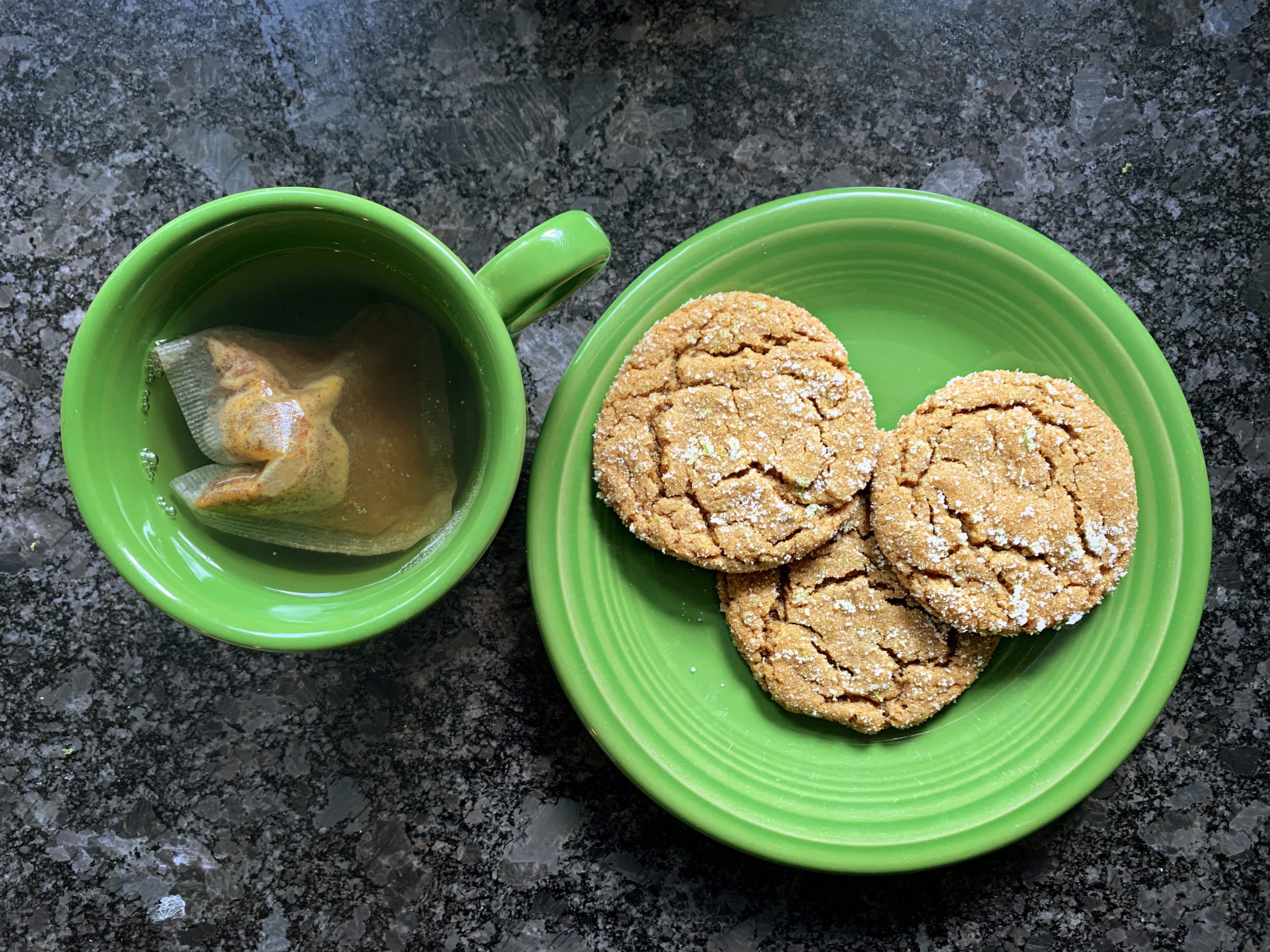 Rainbow State, Ginger Lime Cookies