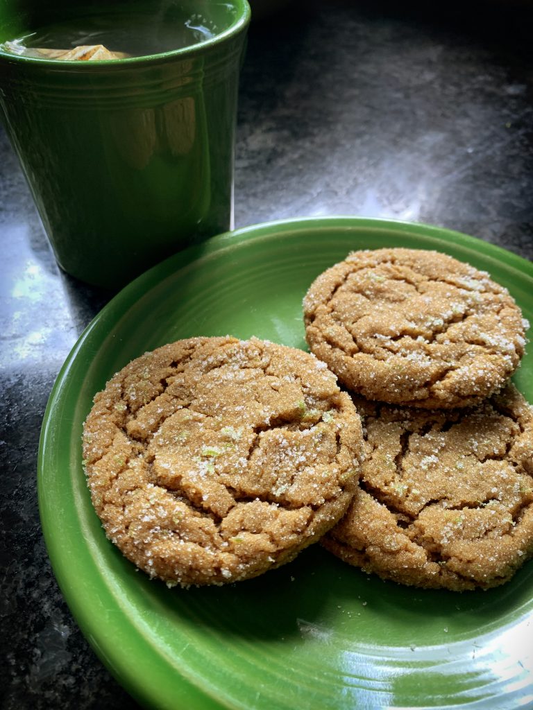 Jade and Bijou's Ginger Lime Cookies