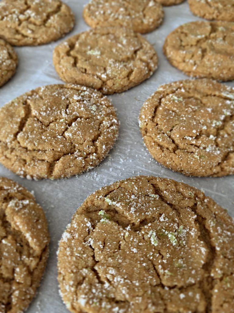 Rainbow Stae, Ginger Lime Cookies